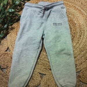 Gray Kids Sweatpants